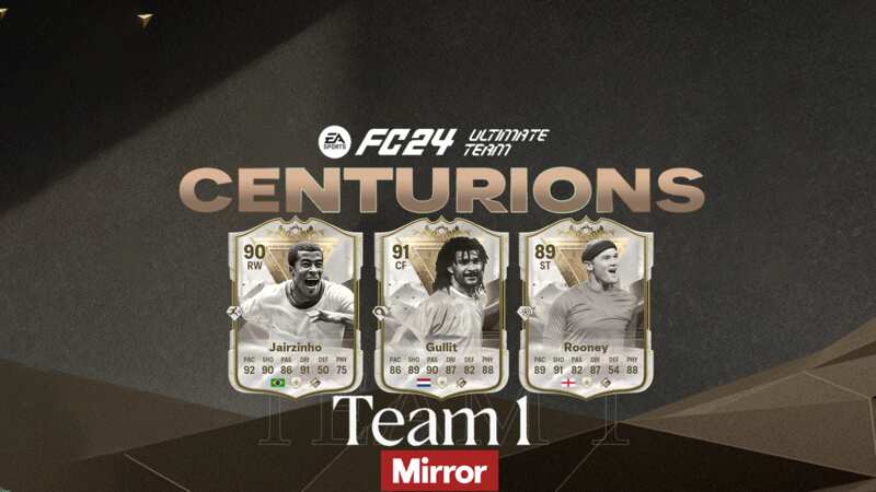 EA FC 24 Centurions Team 1 revealed with Ruud Gullit, Wayne Rooney and Jairzinho Icons (Image: EA SPORTS)
