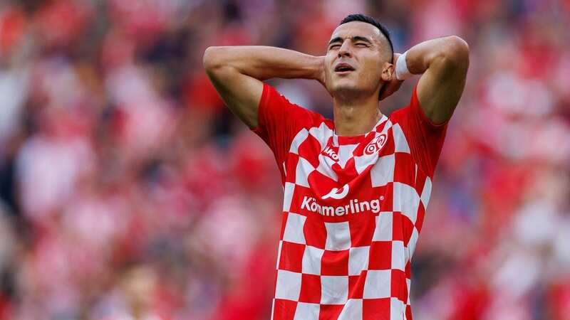 Anwar El Ghazi had previously been suspended by Mainz (Image: CHRISTOPHER NEUNDORF/EPA-EFE/REX/Shutterstock)