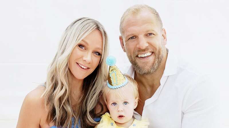 Chloe Madeley and James Haskell didn