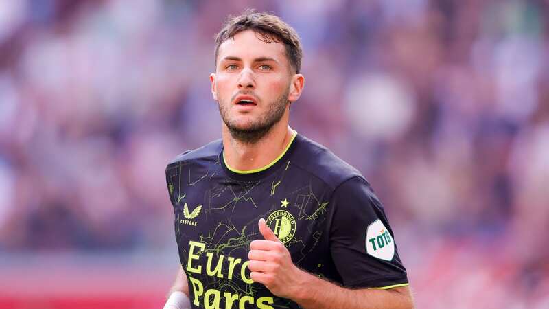 West Ham are among the clubs interested in Feyenoord striker Santiago Gimenez (Image: Getty Images)