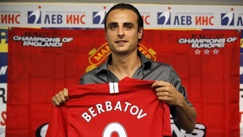 Dimitar Berbatov joined Manchester United in September 2008 (Image: DIMITAR DILKOFF/AFP via Getty Images)