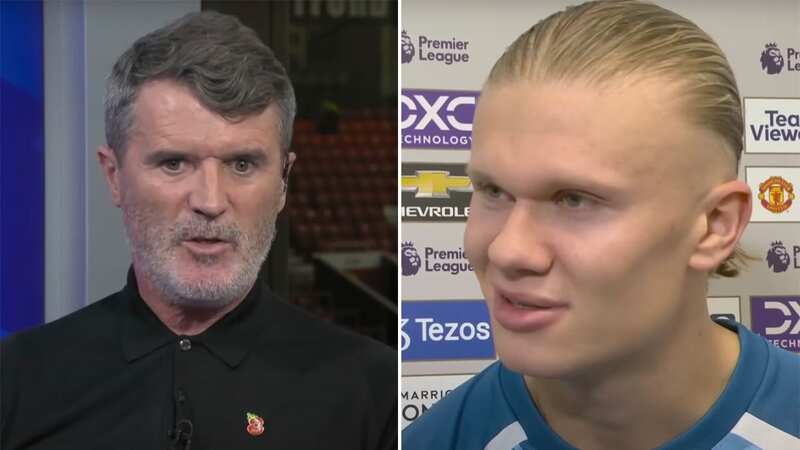 Roy Keane’s response to Erling Haaland chants during Man Utd