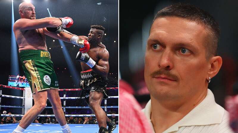 Oleksandr Usyk explains advice he gave Tyson Fury during Francis Ngannou fight