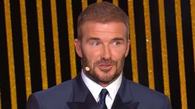 David Beckham paid tribute to Sir Bobby Charlton at Monday