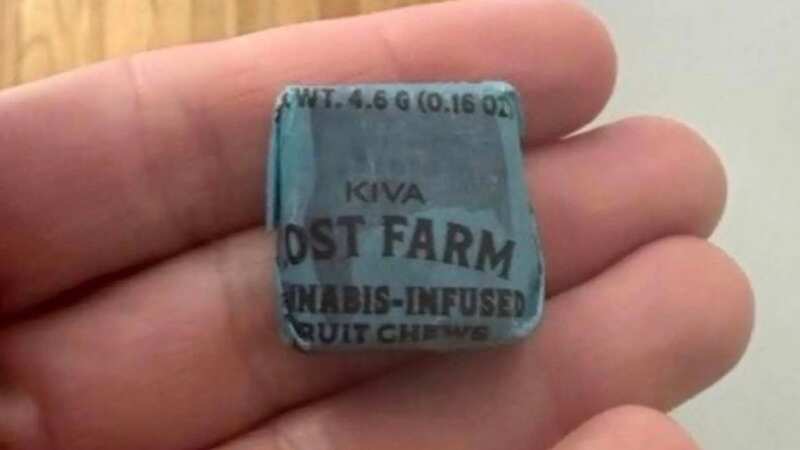 The sweet looks similar to a Starburst at first glance (Image: Alameda Police Department)