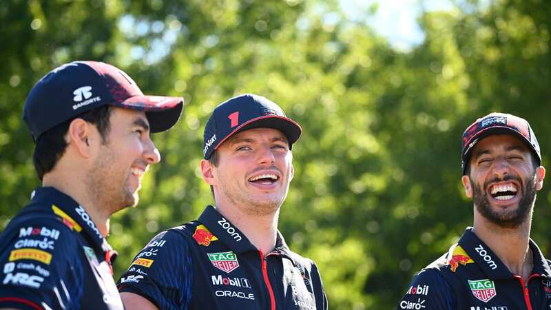 Max Verstappen hinted he is not certain who will be his Red Bull team-mate in 2024 (Image: Getty Images)