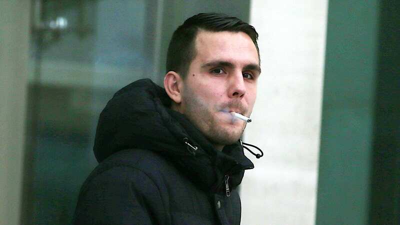 Daniel Hamilton got aggressive and pushed cabin crew (Image: Collins Photo Agency)