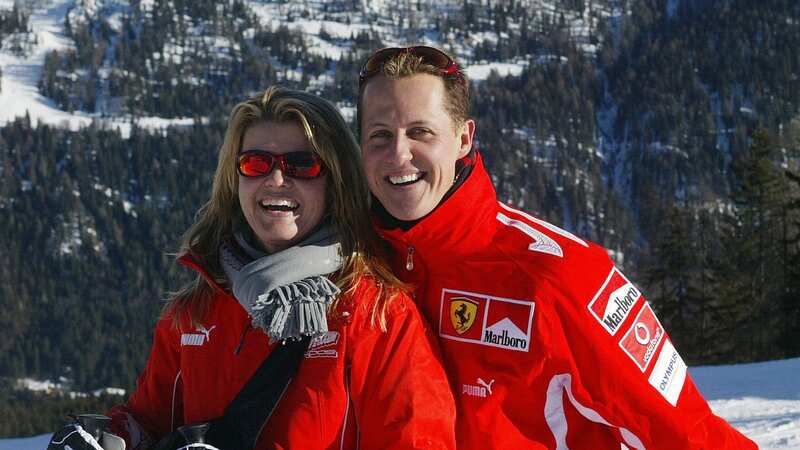 German Formula 1 driver Michael Schumacher with his wife Corinna (Image: AFP/Getty Images)