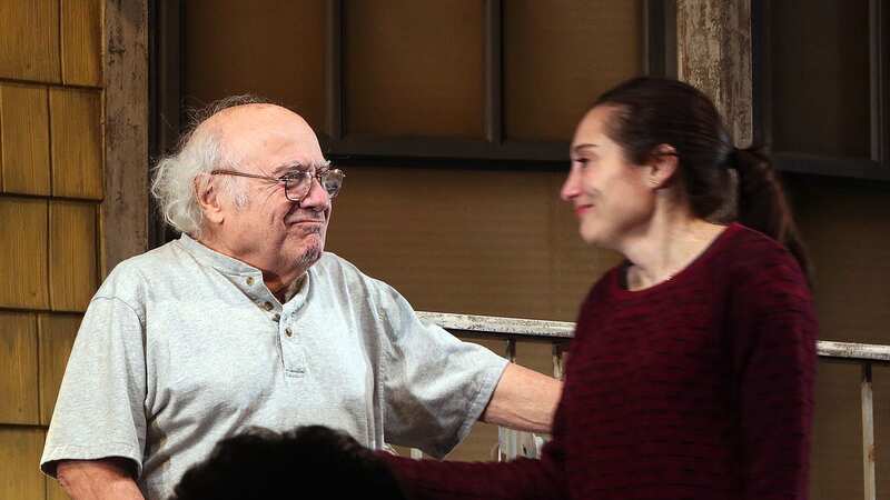 Danny DeVito poses with rarely-seen daughter at opening of their Broadway play