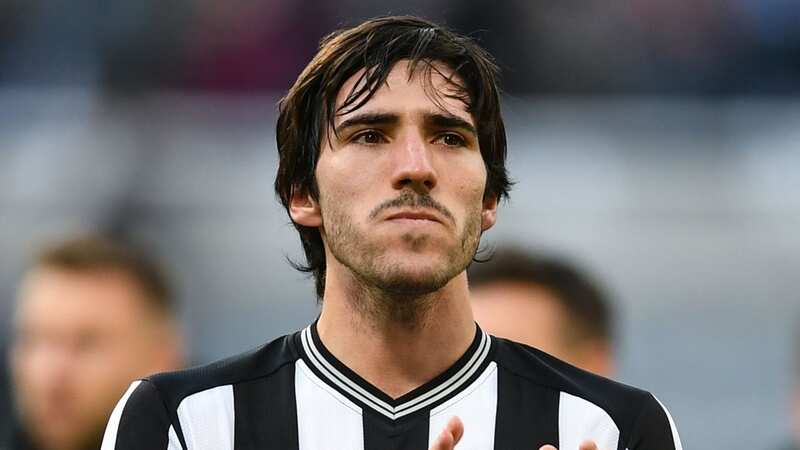 Sandro Tonali is currently serving a 10-month ban for breaching betting rules (Image: Getty Images)