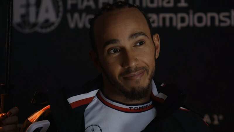 Lewis Hamilton was not pleased with his qualifying result (Image: Sky Sports F1)