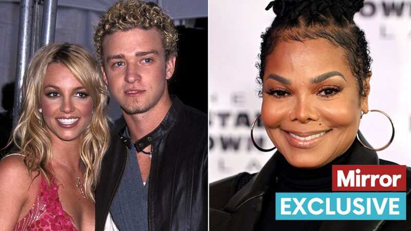 Britney and Justin in 2002 when they were dating (Image: Ron Galella Collection via Getty Images)
