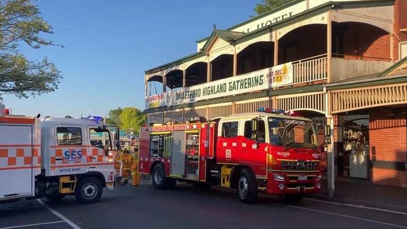Three dead and child, 3, hit after car smashes into hotel beer garden
