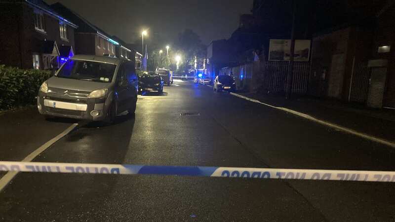 A police cordon on Norfolk Street, Walkden, Manchester (Image: Staff)