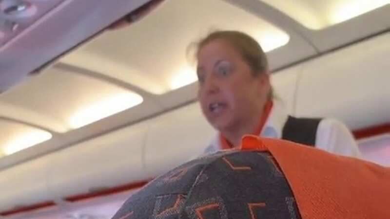 EasyJet stewardess 