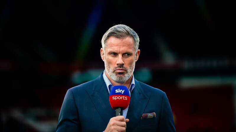 Jamie Carragher disagreed with Arsenal releasing their statement (Image: Manchester United via Getty Images)