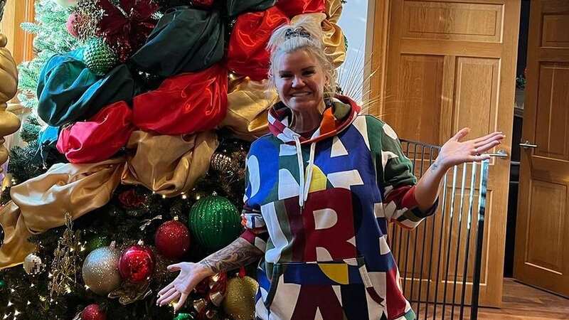Kerry got into the festive spirit early (Image: Instagram/@kerrykatona7)