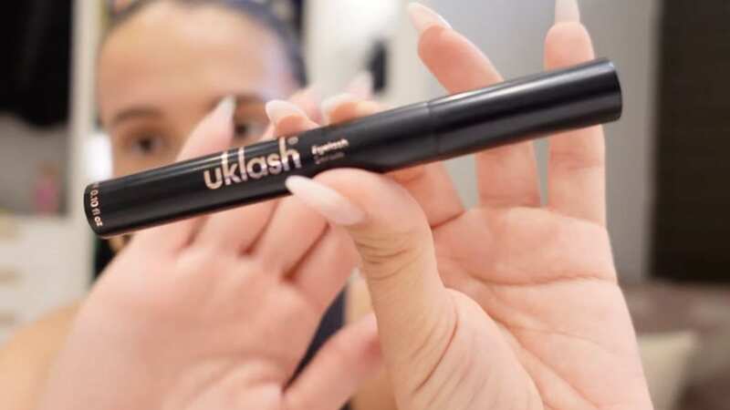 Molly-Mae shared the UKLASH serum on YouTube in May (Image: Molly-Mae Hague/Youtube)