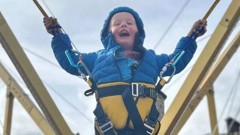 Ruaridh Nairne, six, was a 