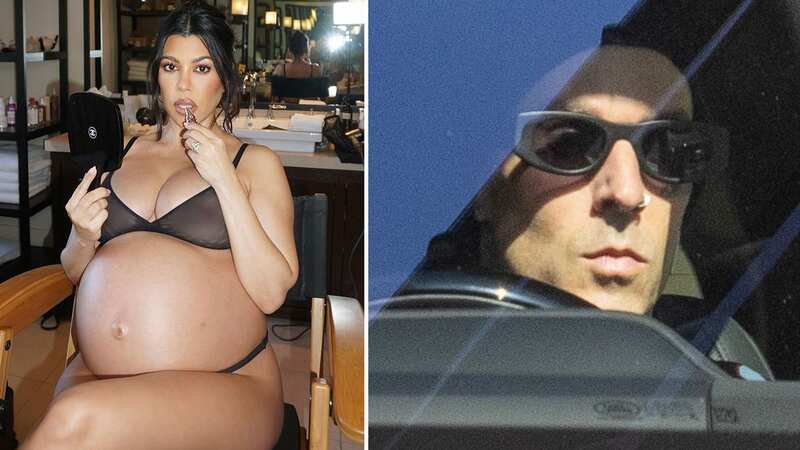 Kourtney Kardashian left the hospital with Travis Barker (Image: kourtneykardash /Instagram)