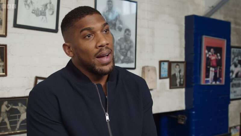 Anthony Joshua jokes he put people "in coffins" during fights in troubled youth