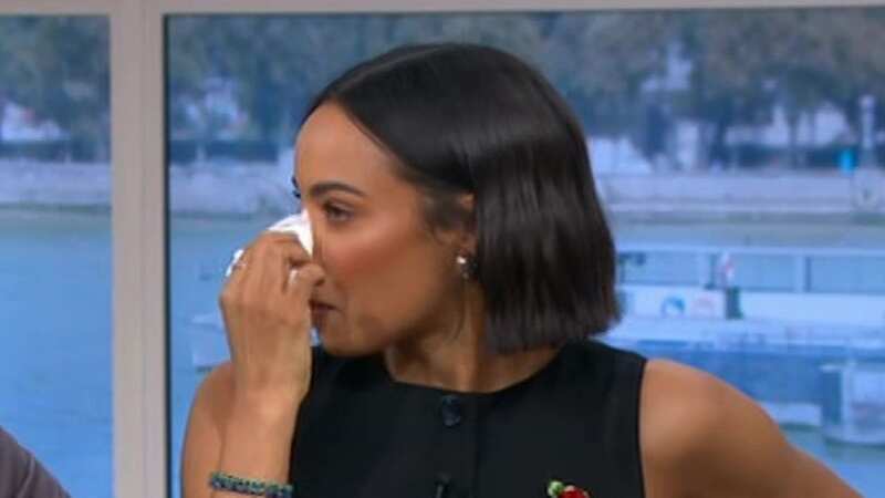 Rochelle Humes sobs as friends of child cancer patient make heartbreaking pact