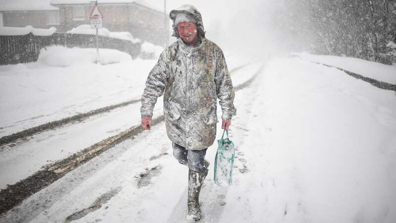 One forecast says there could be snow on the way for some parts of the UK (Image: Getty Images)