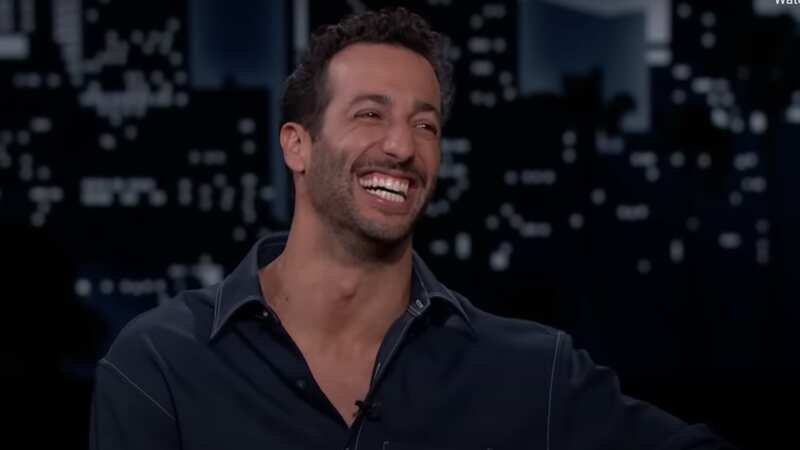 Daniel Ricciardo appeared on Jimmy Kimmel Live