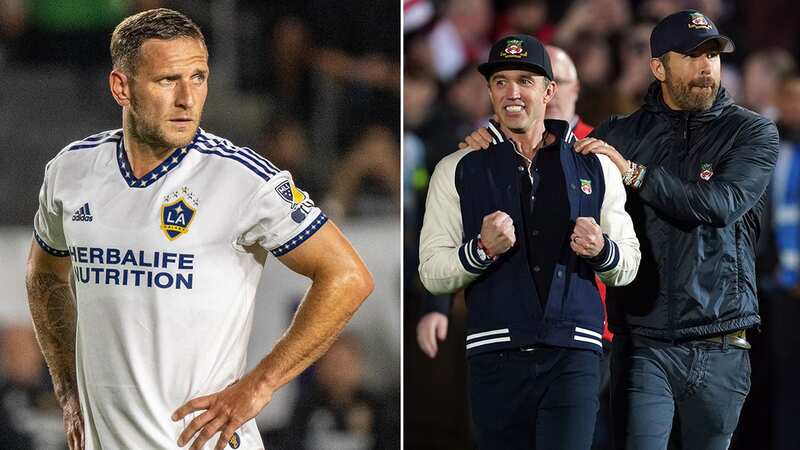 Ryan Reynolds and Rob McElhenney have clashed with Billy Sharp (Image: The FA via Getty Images)