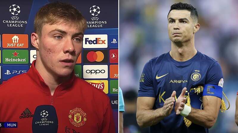 Hojlund explains Cristiano Ronaldo