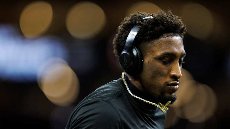 Michael Thomas allegedly threw two bricks at a man