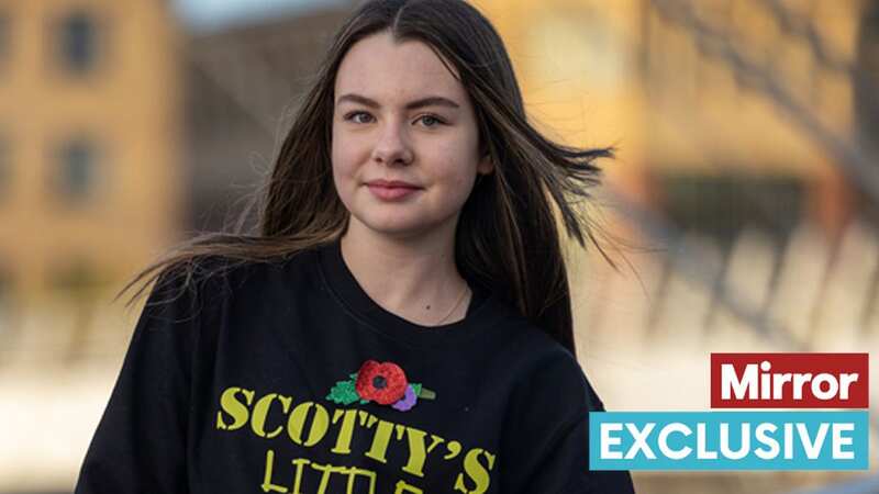 Hannah is marching to commemorate her late dad (Image: Andy Commins / Daily Mirror)