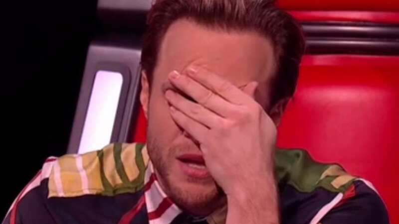 Olly Murs breaks down on The Voice over Caroline Flack