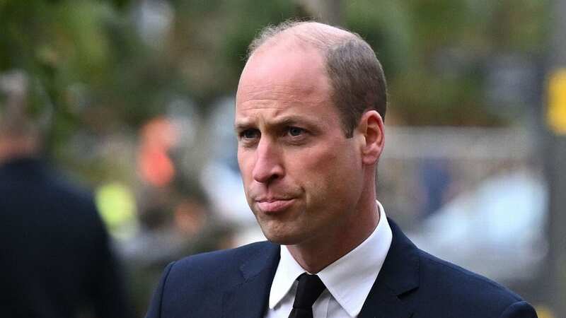 Prince William, Prince of Wales, arrives at Manchester Cathedral to attend the funeral Bobby Charlton (Image: AFP via Getty Images)