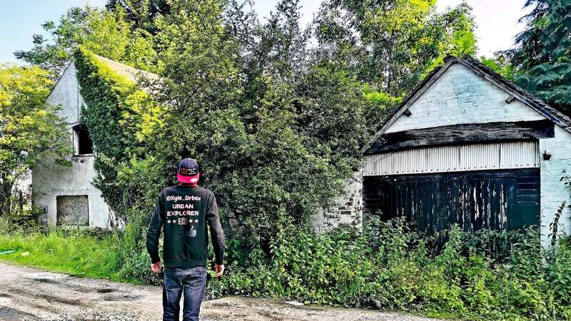 Outside the abandoned rescue centre (Image: mediadrumimages/Kyle Urbex)