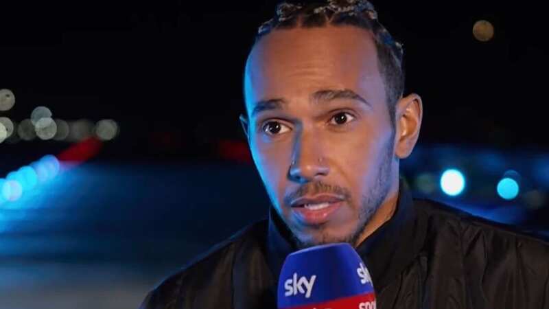 Lewis Hamilton is struggling to compete for race wins in Formula 1 (Image: Sky Sports)