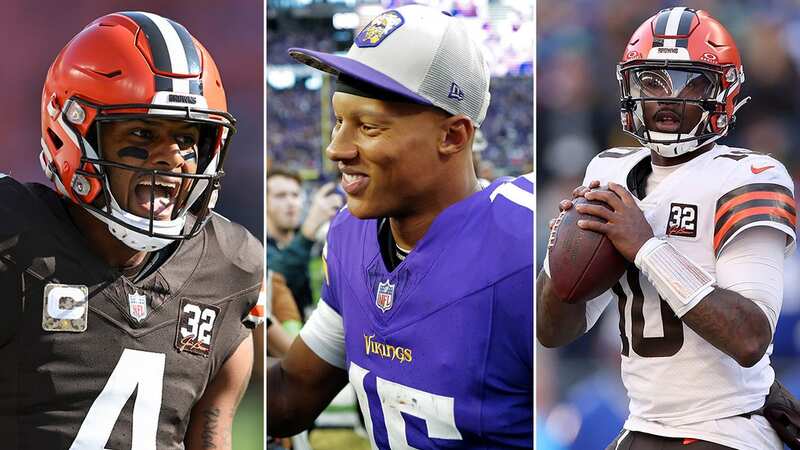 Cleveland Browns quarterback Deshaun Watson will be sidelined for the remainder of the NFL season through injury (Image: Nick Cammett/Diamond Images via Getty Images)