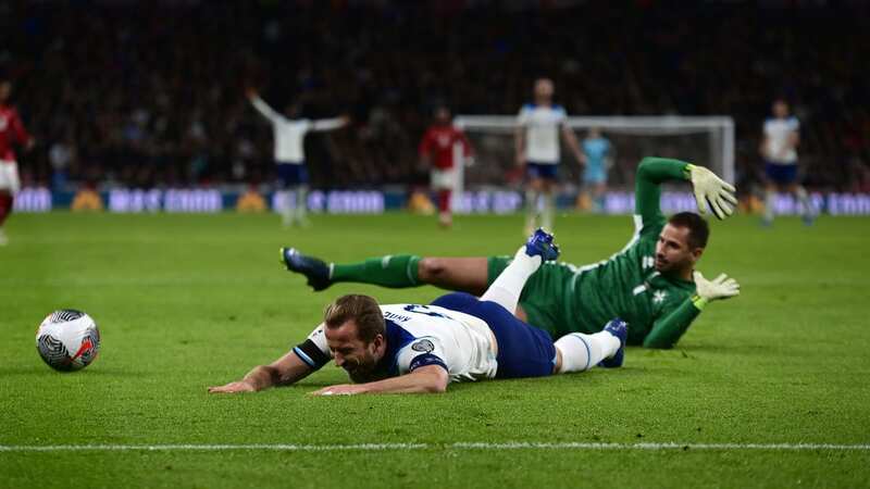 England fans furious after "farcical" Harry Kane dive decision that VAR ignored