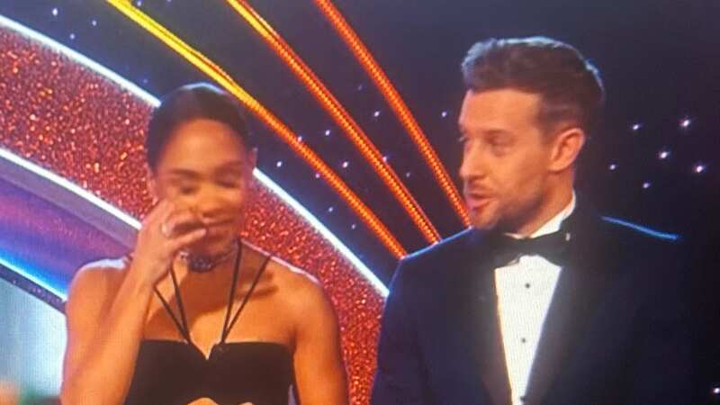 BBC Children In Need host Alex Scott breaks down after heartbreaking story