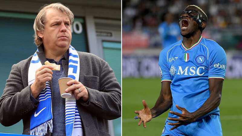 Victor Osimhen of Napoli has been linked with a move to free-spending Chelsea amid their need for forward reinforcements in January (Image: Getty Images)