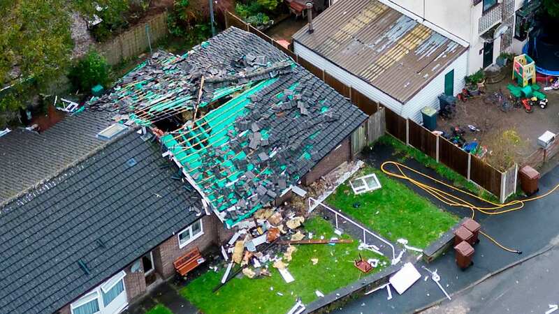 The blast happened on Tuesday (Image: Lee McLean / SWNS)