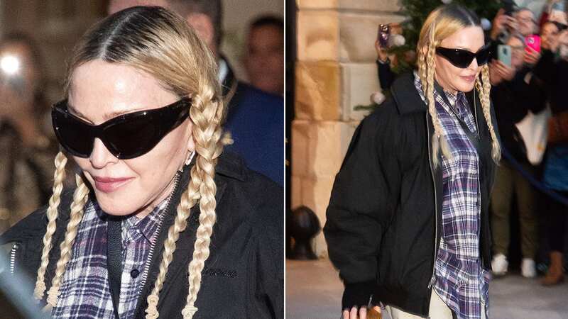 Madonna shows off her youthful appearance as she