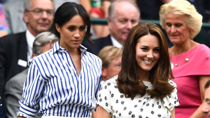 Kate Middleton and Meghan Markle once had a disagreement over flower girl dresses (Image: Getty Images)