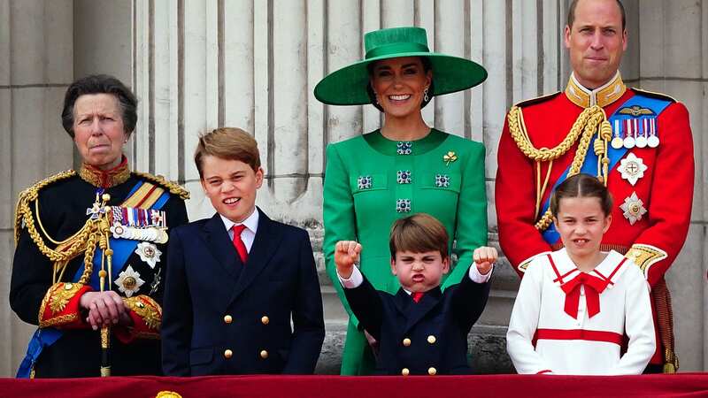 The Royal Family on the Buckingham Palace balcony (Image: PA)