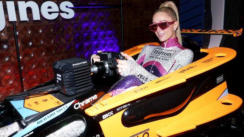 Paris Hilton stunned during her arrival to an empty afterparty