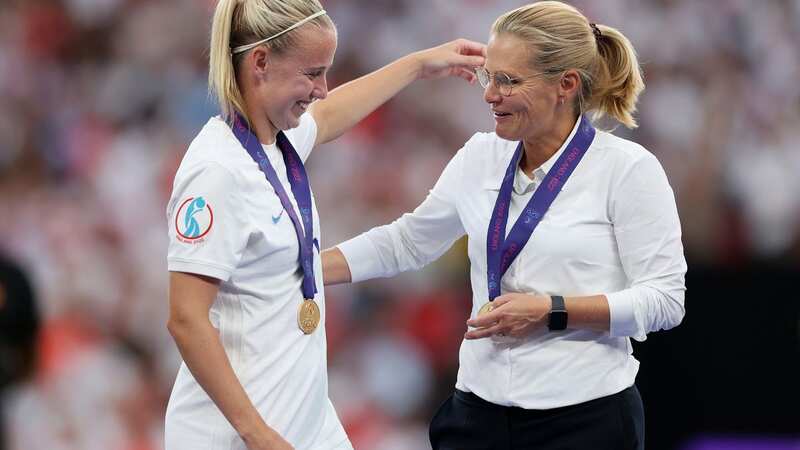 Sarina Wiegman has announced her squad for two games against Netherlands and Scotland (Image: Sky Sports)