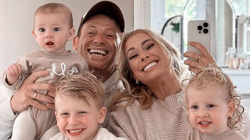 Stacey and Joe have celebrated the latest family addition