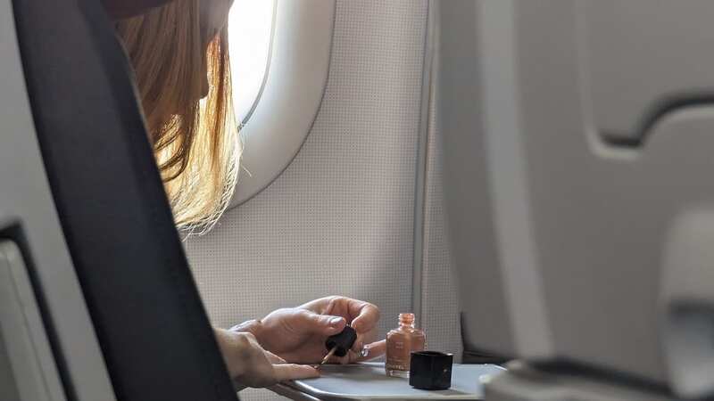 Nail polish can have a strong smell that affects some people