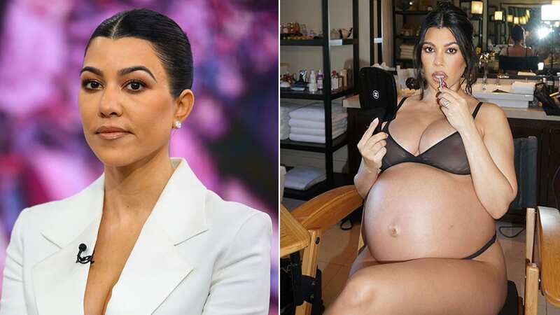 Kourtney Kardashian says her newborn son is a 