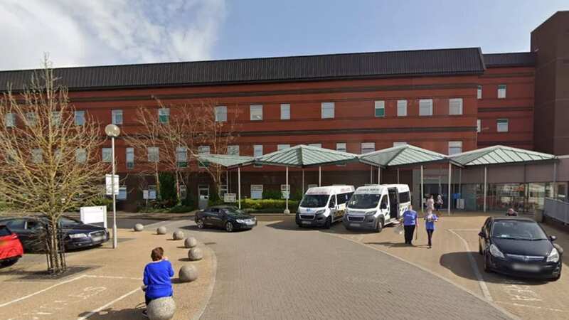Emergency services rushed to Kidderminster Hospital today